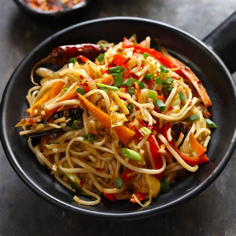 Chilli Garlic Noodles Recipe - Fun FOOD Frolic