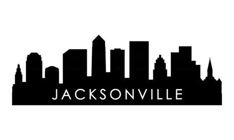 Jacksonville Florida Skyline Silhouettes Illustrations, Royalty-Free Vector Graphics & Clip Art ...