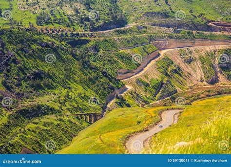 Israeli-Jordanian border stock image. Image of israel - 59130041