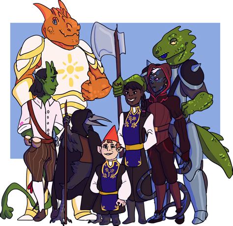 Dnd Fam by Fenmirth on DeviantArt