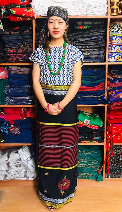 Gurung Female Dress - Clothing in Nepal Pvt Ltd