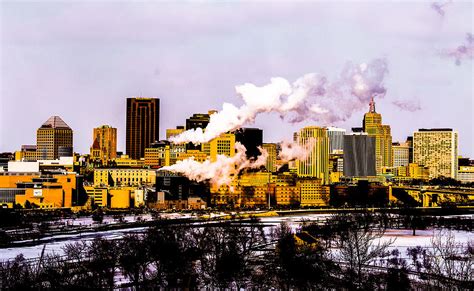 St Paul MN Skyline Photograph by Nick Peters - Pixels