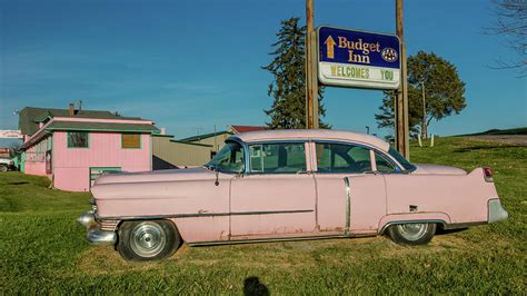 Pink Cadillac Diner, Natural Bridge Photograph by Panoramic Images