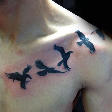 Small Crow Silhouette Tattoo - Wrist Bird Outline Tattoo Novocom Top ...