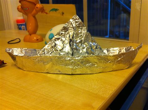 Aluminum Foil: How To Make A Boat Out Of Aluminum Foil