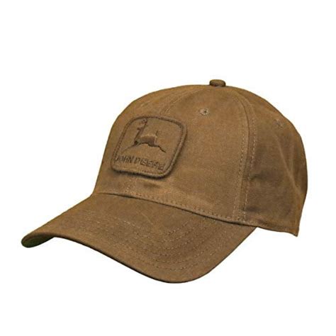 John Deere Workwear Waxed Canvas Hat W/Patch, Brown - Walmart.com