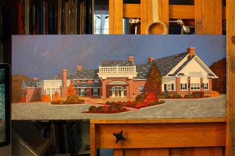 MARK OBERNDORF FINE ART: The Brick House 2 - Wyckoff, NJ