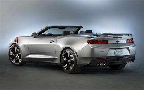 Chevrolet Camaro SS Convertible Red Accent Concept (2015) Wallpapers ...