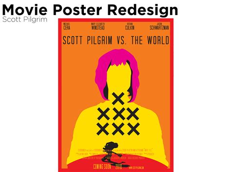 PRINT - Scott Pilgrim vs. The World Movie Poster on Behance