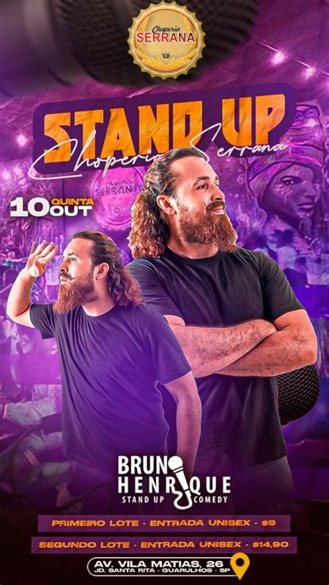 Stand Up Comedy Serrana em Guarulhos - Sympla