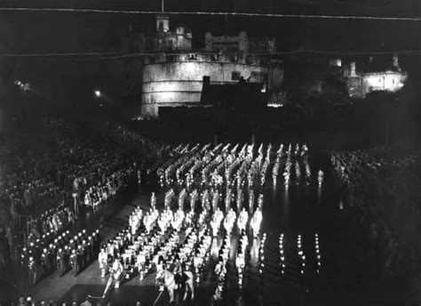 13 pictures of the Edinburgh Military Tattoo from the 1950s and 1960s