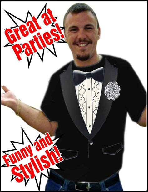 Tuxedo Tees - Retro Ruffled Tuxedo T-Shirt – Bewild