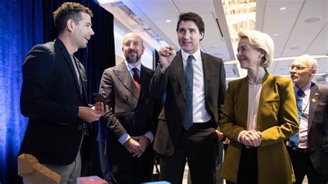 Canada, EU agree to new partnerships as Trudeau welcomes European ...