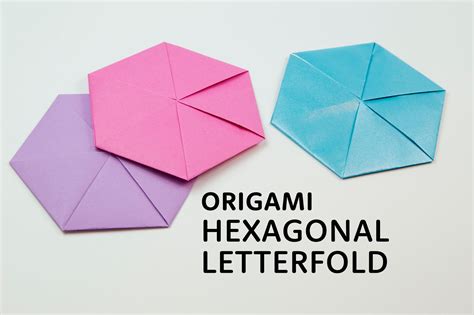 Make a Origami Hexagonal Letterfold Using A4 Paper!