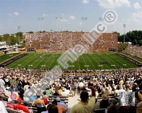 BB&T Stadium - Wake Forest University, Demon Deacons, 2007 Fine Art ...