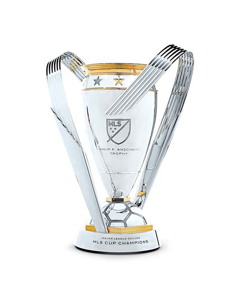 The Philip F. Anschutz Trophy. Designed and handcrafted by Tiffany & Co. for Major League Soccer ...