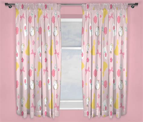 Disney Princess Curtains â€“ Perfect for Any Childrenâ€™s Bedroom â€“ 54 inch Size, Microfibre ...