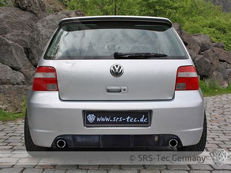 Rear bumper RS-Style R32, VW Golf IV - SRS-TEC