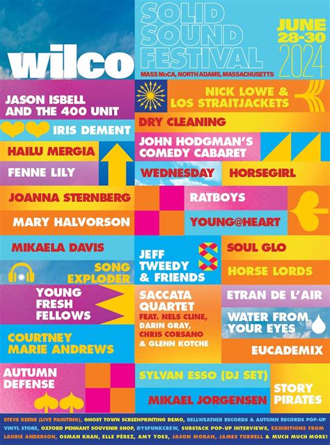 Wilco Announce 2024 Solid Sound Festival Lineup Featuring Wednesday ...