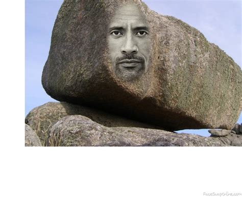 Dwayne “is a rock” johnson | Face Swap Online