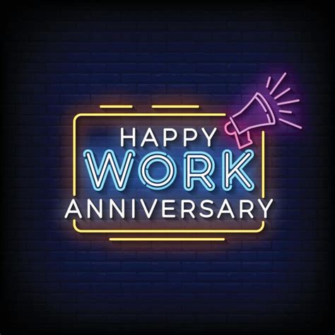 Happy Work Anniversary Emoticon