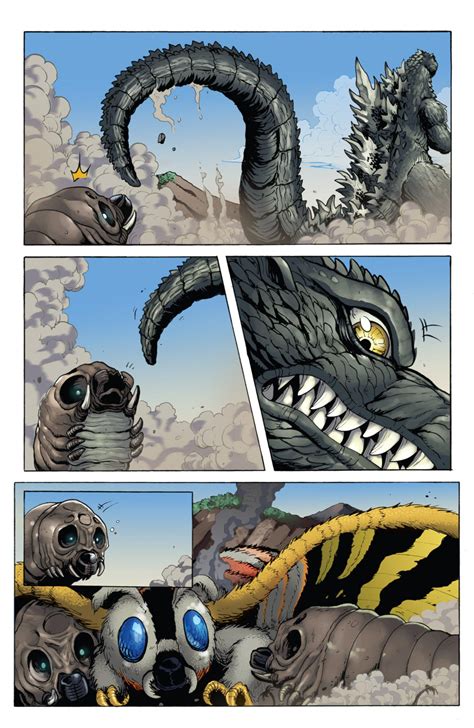 Godzilla vs Mothra reference in Rulers of Earth. : r/GODZILLA