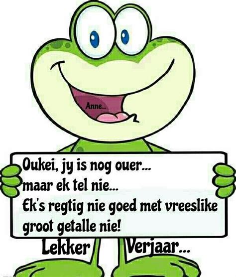 a cartoon frog holding a sign that says,'oke, jey is no ou