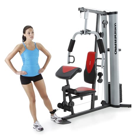 Weider Pro 6900 Home Gym System with 125 Lb. Weight Stack - Walmart.com | Equipo para ejercicio ...