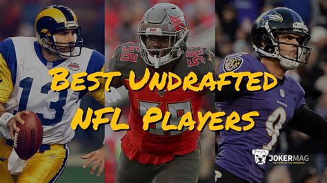 20 Best Undrafted NFL Players: In 2024 & Through History