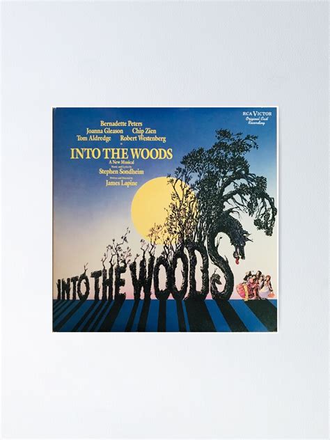 "Into the Woods Original Broadway" Poster for Sale by blomdel | Redbubble