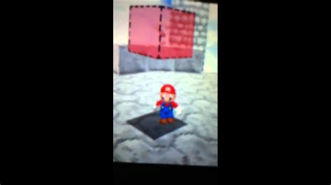 Super mario 64 red switch to make blocks solid - YouTube