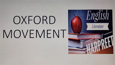 The Oxford Movement / Information on Oxford Movement - YouTube