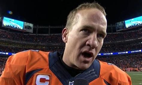 Peyton Manning has hilarious admission about infamous red mark on forehead