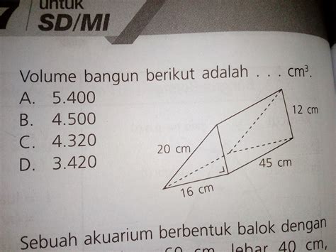 Contoh Soal Luas Prisma Segitiga | PELAJARANKU