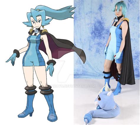 gym leader Clair Pokemon Cosplay VS character by Narayu on DeviantArt