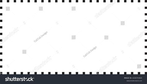 Rectangle Shape Dotted Icon Vector Symbol Stock Vector (Royalty Free ...