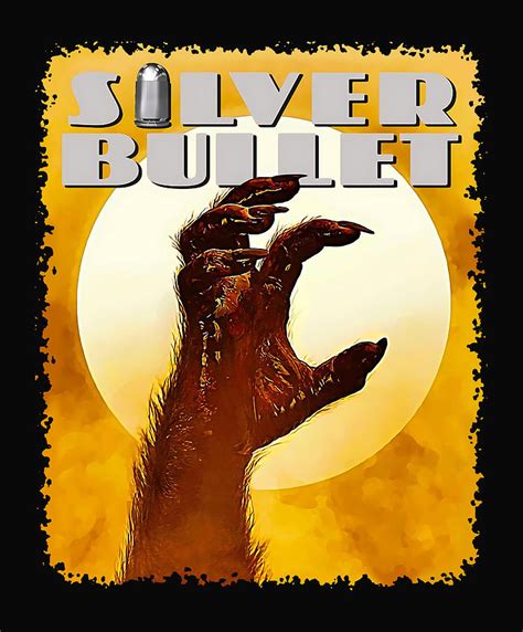 Silver Bullet Movie Poster Digital Art by Anna Barber - Fine Art America