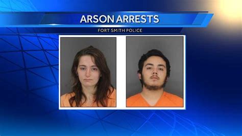 Fort Smith Police arrest two suspects on drug, arson charges