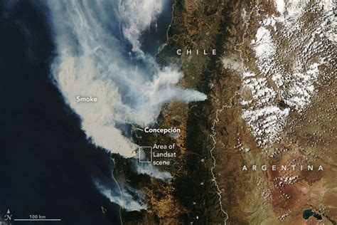 Fires Blaze Through South-Central Chile