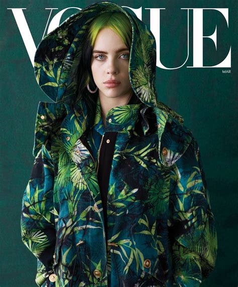 Billie Eilish - Vogue US March 2020 • CelebMafia