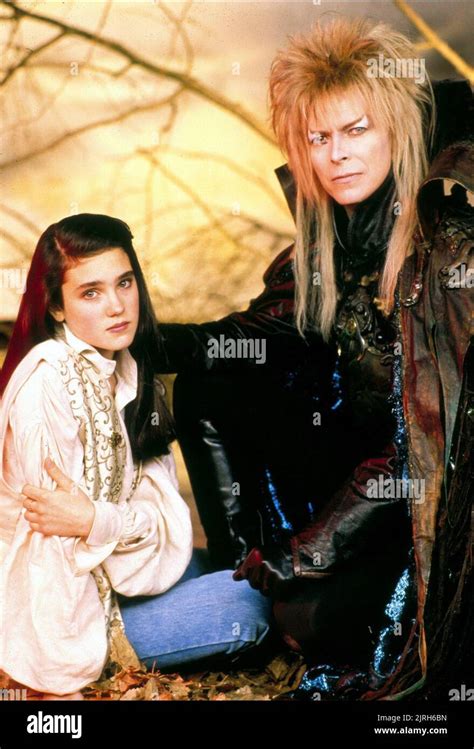 JENNIFER CONNELLY, DAVID BOWIE, LABYRINTH, 1986 Stock Photo - Alamy