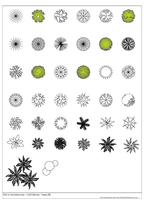 Free CAD Blocks – Trees 07 | Cad blocks, Landscape architecture drawing ...