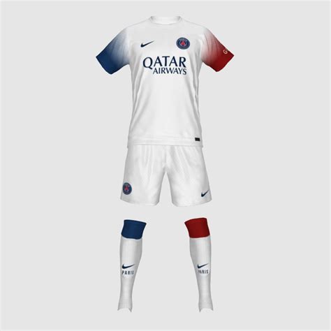 PSG 2023-24 Away Concept - PES Master Kit Creator Showcase