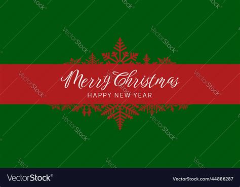 Merry christmas banner red stripe green background