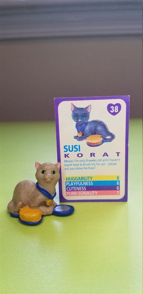 Hasbro Kitty in my Pocket 1990's | Etsy