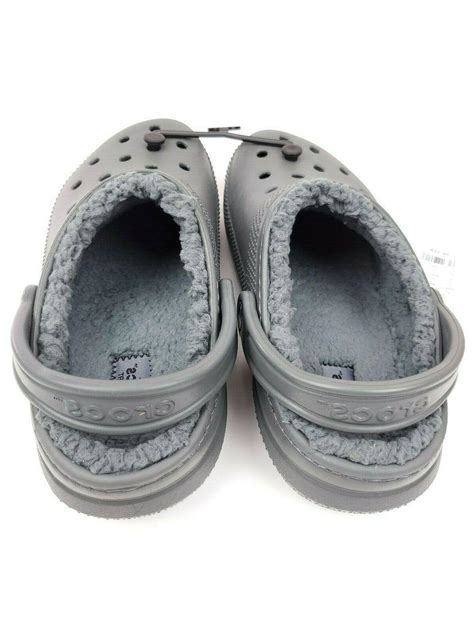 CROCS CLASSIC FAUX-FUR LINED CLOGS UNISEX SIZE M