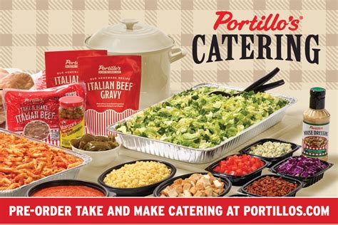 Cater Portillo’s this Holiday Season - News - News | Portillo's