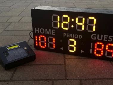 Diy Basketball Scoreboard « Adafruit Industries – Makers, hackers ...