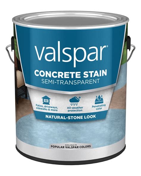 Semi-Transparent Concrete Stain - Valspar® Coating