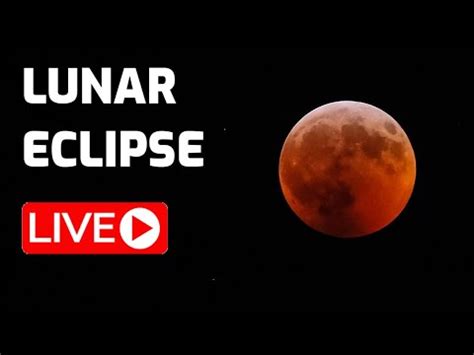 Live Lunar Eclipse - November 8, 2022 - YouTube